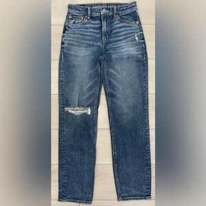 American Eagle Outfitters Super High Rise Straight Jeans